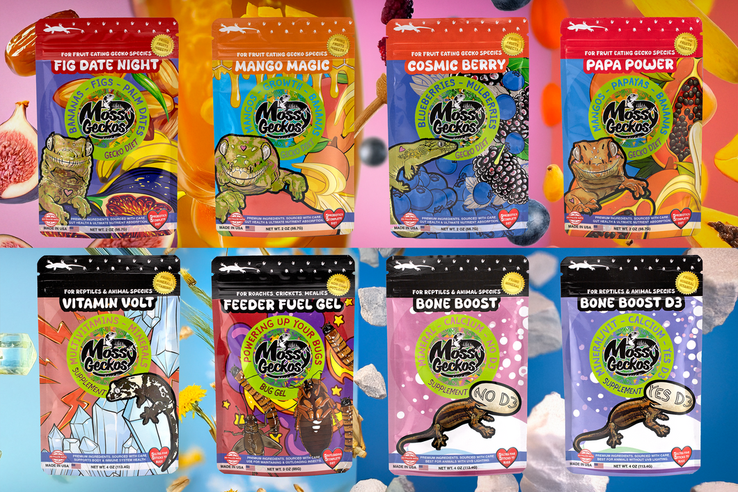 8 Pack Mossy Geckos Protocol