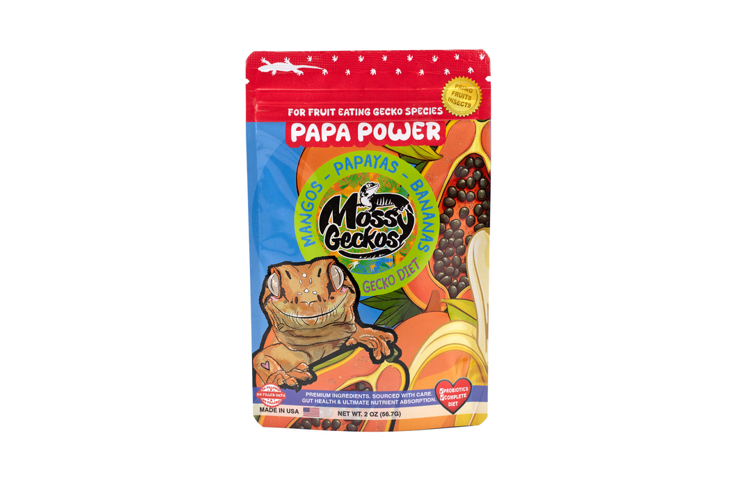 Papa Power Gecko Diet